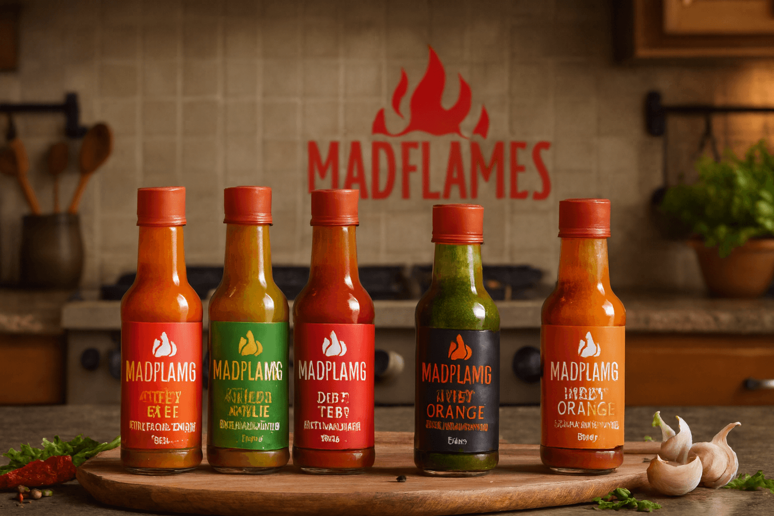MAD FLAMES brand catalog banner
