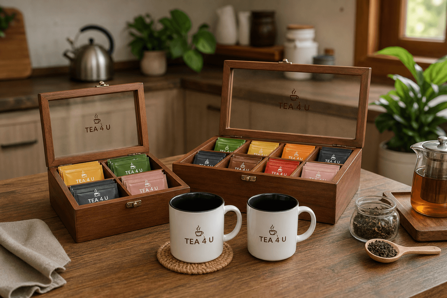 TEA 4 U brand catalog banner