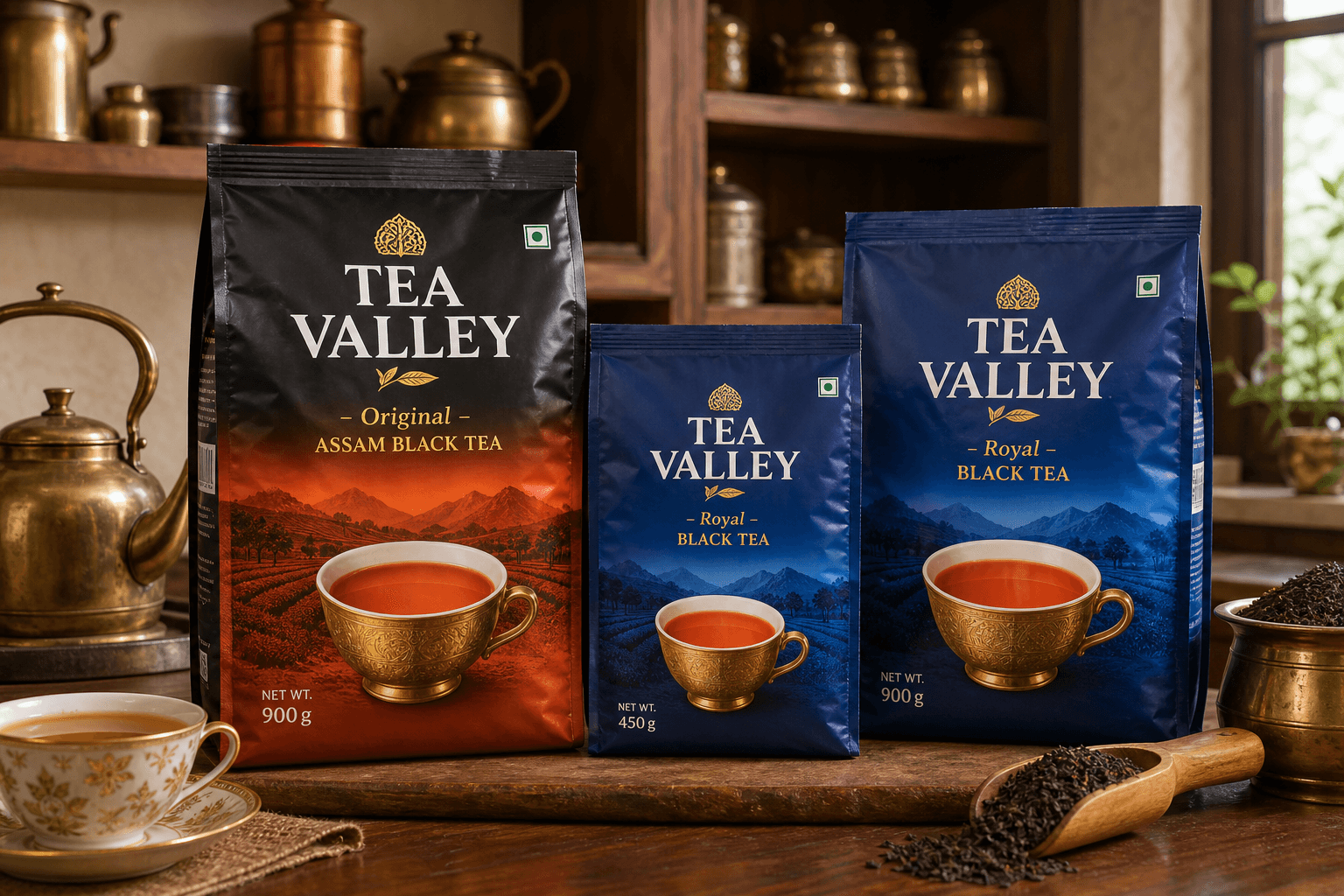 TEA VALLEY brand catalog banner